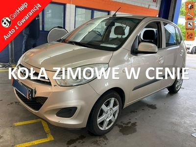 Hyundai i10 I Klimatyzacja/Isofix/Aux/USB/Znikomy przebieg gwarantowany/8 airbag