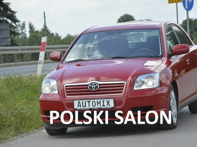 Toyota Avensis II 2.0 D4D Polski Salon Pierwszy właściciel przebieg udokumentowany