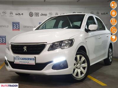 Peugeot 301 1.2 benzyna 82 KM 2017r. (Warszawa)