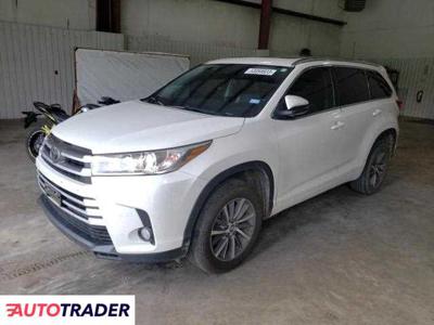 Toyota Highlander 3.0 benzyna 2018r. (LUFKIN)