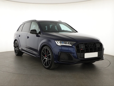 Audi SQ7 , 1. Właściciel, Serwis ASO, Automat, 7 miejsc, Skóra, Navi,