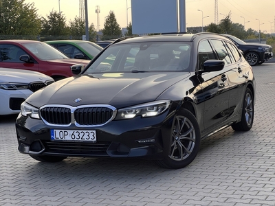 BMW SERIA 3 320dA 190KM Automat mHEV SportLine FullOpcja Ambient Nav 1wł SerwiASO