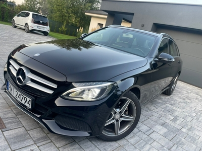 Mercedes-Benz Klasa C W205 2.2 CDI 4x4 Automat Navi Full Led Zadbany Zarejestrowany w Polsce!