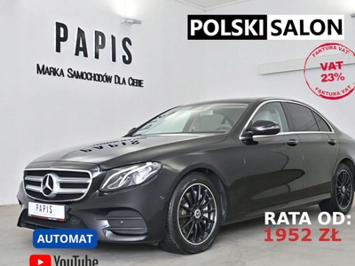 Mercedes Klasa E W213 Limuzyna 2.0 220d 194KM 2018