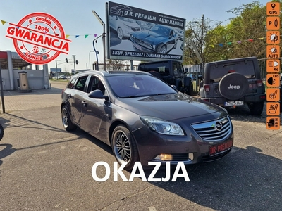 Opel Insignia I 1.6 Turbo 180 KM, Xenon, LED, Skóra, Nawigacja, Alufelgi, Klimatyzac