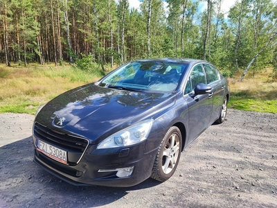 Peugeot 508 I z silnikiem 2.2 HDi , najbogatszą wersją GT o mocy 204 KM