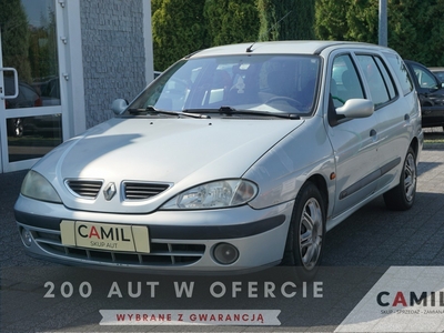 Renault Megane I elektryczne szyby, klima, przegląd i ubezpieczenie.