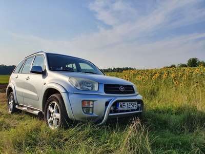 Toyota RAV 4 II TOYOTA RAV4 2.0 150KM*BENZ+GAZ, 4X4*HAK, STAN BDB., Bogate wypos.