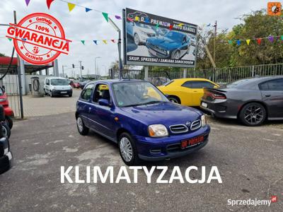 Nissan Micra 1.4 Benzyna 82 KM, Klimatyzacja, El. Szyby, La…