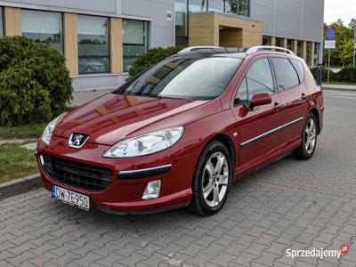 Peugeot 407 2,0HDI Dach panoramiczny