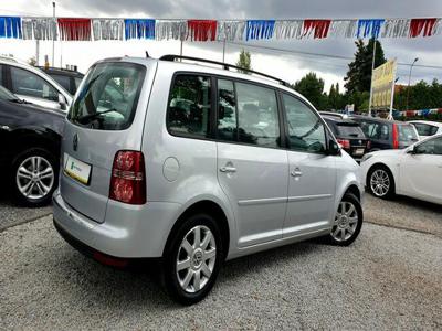 Volkswagen Touran OKAZJA!! 1,4 benz MANUAL 7-osobowy!!, Zarejestrowany .Możliwa ZAMIANA