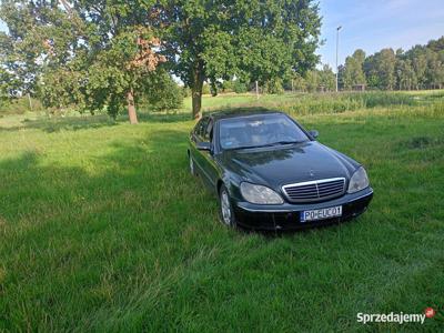 Mercedes S W220+LPG Ładny stan,,wszystko, działa możliwa zamiana na tań