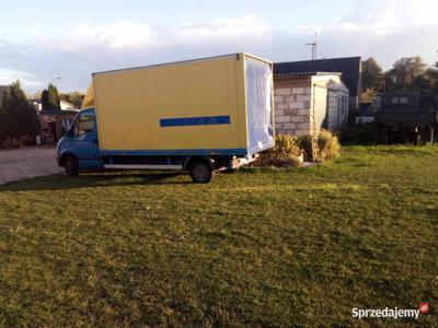 Zabudowa kontener z samochodu Renault Master Movano Intersta