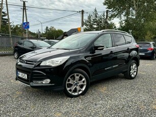 Ford Kuga Napęd 4x4, skórzana tapicerka, asystent parkowania, stan ide