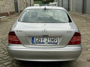 Mercedes S 320 S320 CDI Anglik Zarejestrowany w Polsce LUXURYCLASSIC