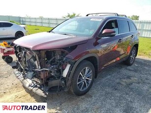 Toyota Highlander 3.0 hybrydowy 2018r. (MCFARLAND)