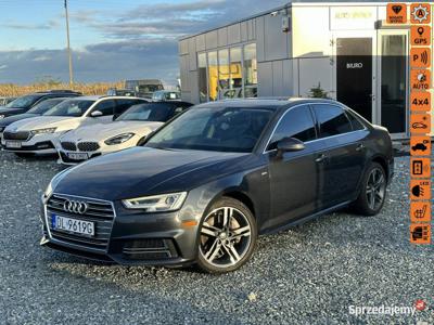 Audi A4 2.0TSI 252KM 2017r QUATTRO, S-Line, Lane Assist, AC…