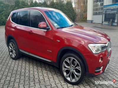 Bmw X3 2.8 xdrive czerwona