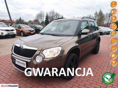 Skoda Yeti 1.2 benzyna 105 KM 2011r. (SADE BUDY)