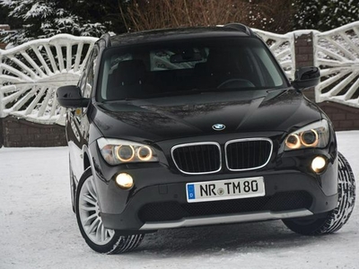 BMW X1 E84 2.0 Diesel Alu Klimatronic Czujniki Parkowania Xenon Czarna FULL I (E84) (2009-2015)
