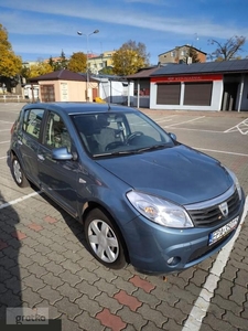 Dacia Sandero I 1.6 Benzyna, 87KM, 2009r, Sprawna i Zadbana