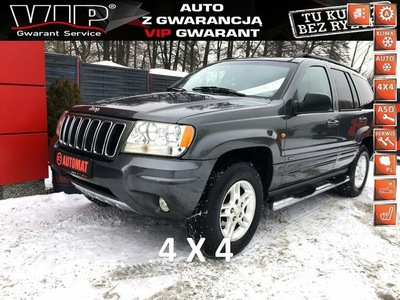 Jeep Grand Cherokee Limited 2.7 163 KM Niski Przebieg, Potw. Przebieg, Super Stan, 4x4