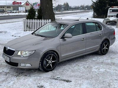 Škoda Superb *Solar Szyberdach*BDB stan*Bogato Wyposażony*Alcantara* II (2008-2015)