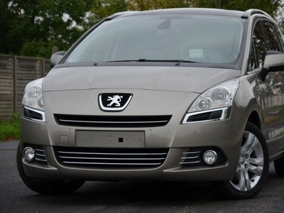 Peugeot 5008 Zarejestrowany 1.6T Serwis 137tys.KM Panorama Navi 7-Os. Head-up ACC I (2009-2017)