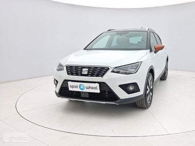 SEAT Arona 1.0 115KM FV23% BT, czujniki park, grzane fotele, Isofix,Tempomat