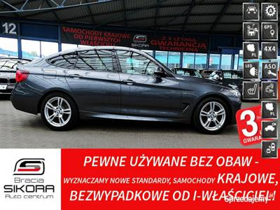 BMW 3GT 3LataGWARANCJA 1wł Kraj Bezwypadkwy 320d 190KM 4X4 …