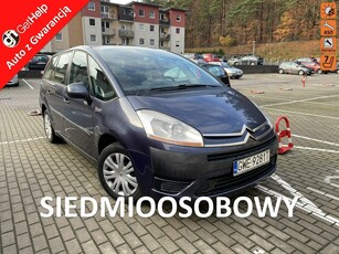 Citroen C4 Grand Picasso I Niski przebieg/7 osobowy/Hak/ESP/Klimatyzacja/Zadbany/PT do 11.2025