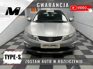 Honda Civic VIII TYPE-S Automat, 1.8 VTEC, panorama, 3dzwi, GWARANCJA