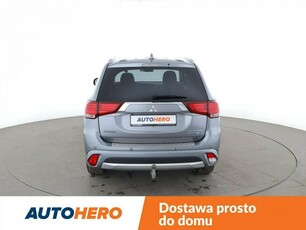 Mitsubishi Outlander PLUG-In, full LED, skóra, navi, el. regulowane i ogrzewane fotele