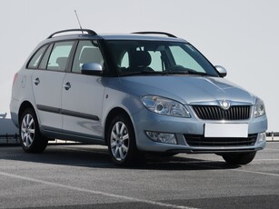 Skoda Fabia II , Salon Polska, Serwis ASO, Klima, Parktronic,ALU