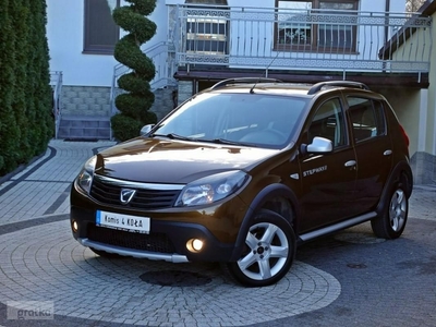 Dacia Sandero II Pół-Skóry - Super Stan - 1.6 - GWARANCJA - Zakup Door To Door