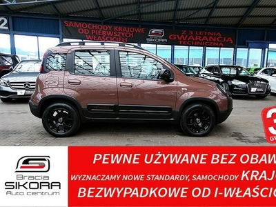 Fiat Panda TRUSSARDI-CROSS Skóra 26TYŚkm 3Lata Gwarancja I-wł Kraj Bezwypad F23%