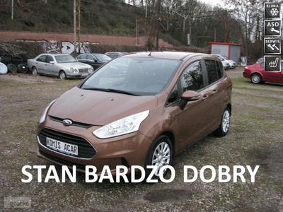 Ford B-MAX 1.0EcoBoost-101km-Serwisowany-Bezwypadkowy-Nowy Rozrząd-Klima-Tempom