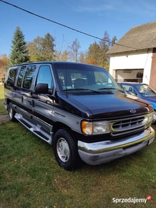 FORD Econoline salonka 7 osobowa 4.6 V8, 2000 r. 112 tyś.mil