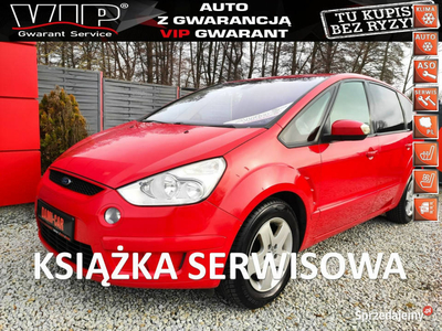 Ford S-Max 2,0 140 KM Ks. Serwisowa, 2 kpl. Kół, Wentylowan…