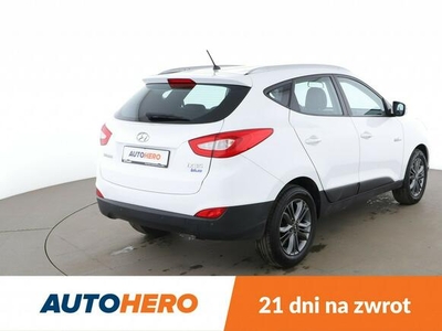 Hyundai ix35 klima auto, grzane fotele i kanapa, półskóra, czujniki parkowania