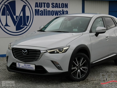 Mazda CX-3 4x4 BOSE Navi Kamera HeadUp Skóra Grzane Fotele PDC Xenon Led Alu