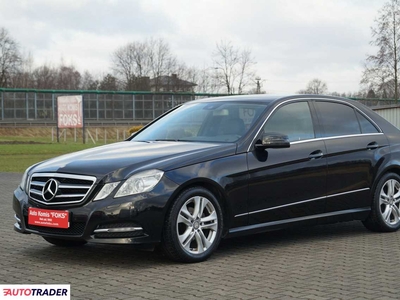 Mercedes E-klasa 2.1 diesel 171 KM 2012r. (Goczałkowice-Zdrój)