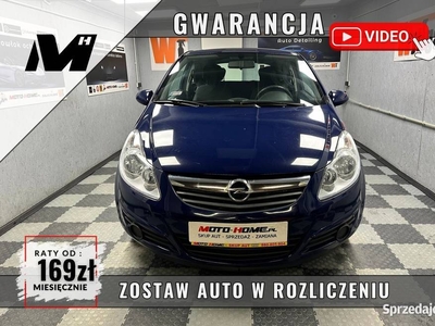 Opel Corsa RATA od 170zł/msc 1.2 benzyna KLIMATYZACJA