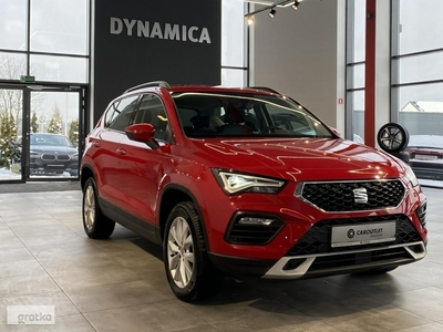 SEAT Ateca Style 1.5TSI 150KM M6 2021 r., salon PL, I wł., f-a VAT