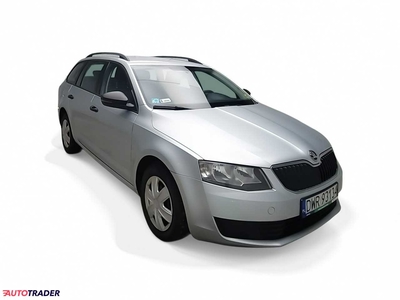 Skoda Octavia 1.6 benzyna 110 KM 2015r. (Komorniki)