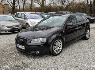 Audi A3 2,0TFSI (200KM) 2007 r. Automat S-line