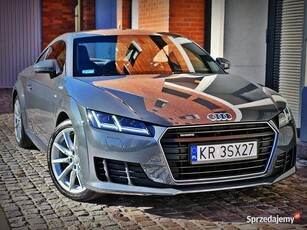 AUDI TT 8S 2.0 230KM quattro S-Line S-Tronic MatrixLED Skóra 53OOOkm Piękna