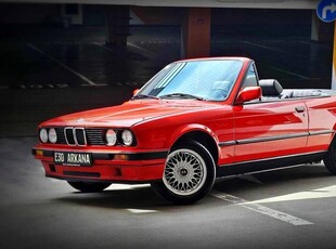 BMW E30 318i Cabrio Brillantrot Uberkaro Sportsitze STAN KOLEKCJONERSKI !!!