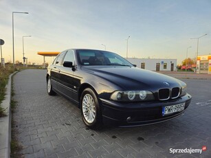 BMW E39 528i – (1999, 2.8 benzyna, sedan, granatowa.)