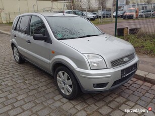 Ford Fusion+ PLUS 1,6i 101KM ŁADNY BEZWYPADKOWY oryginalny lakier z DE